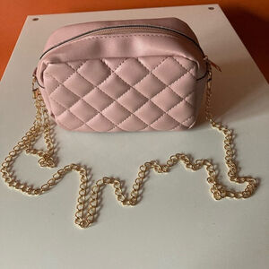 Small spring pastel pink purse